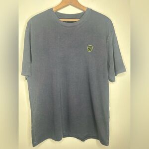 The Kooples Paris Charcoal 100% Cotton T-Shirt Size L Thick Soft